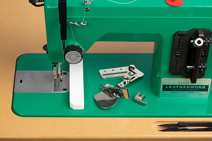 Sailrite Leatherwork Sewing Machine comes with great accessories and add-ons.